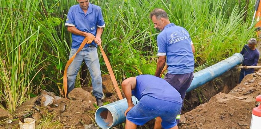 Prefeitura de Barra do Piraí e Cedae avançam na construção de rede de captação alternativa para a ETA Nelson Carneiro